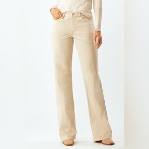 ECRU LAUREL CANYON WIDE LEG JEAN - Size 29 (EUC)